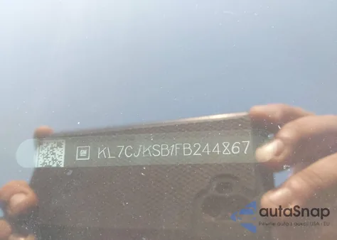 2015 Chevrolet Trax 1Ls z USA, uszkodzony, nr VIN KL7CJKSB1FB244867